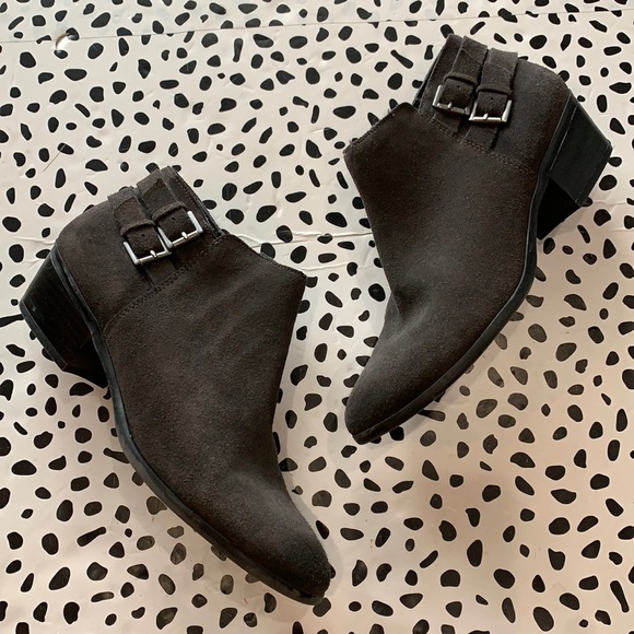 Sam Edelman Shoes - Sam Edelman Gray Ankle Booties